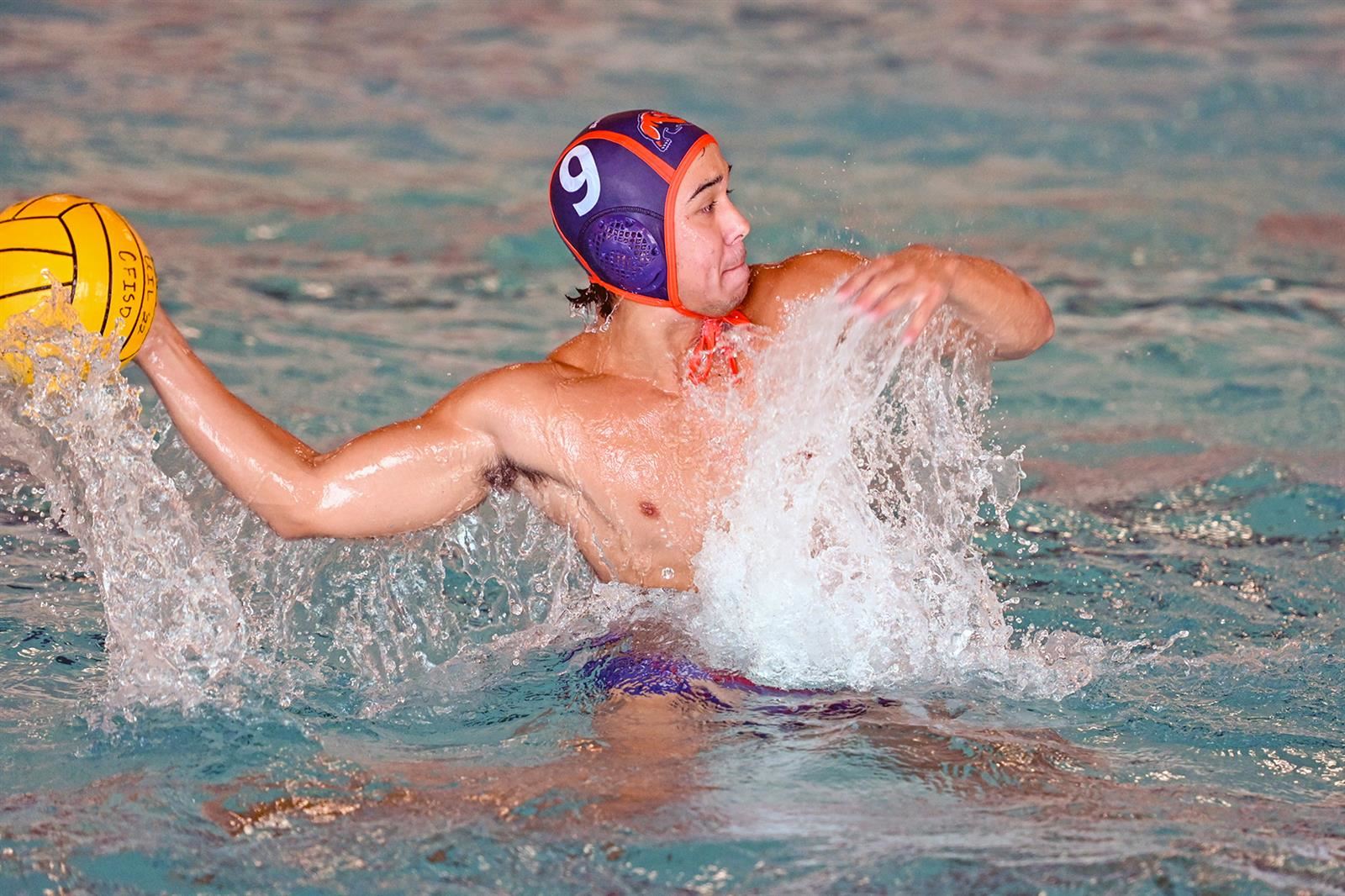 Bridgeland High School junior Aaron Nguyen was voted the District 16-6A boys’ water polo Most Valuable Player.